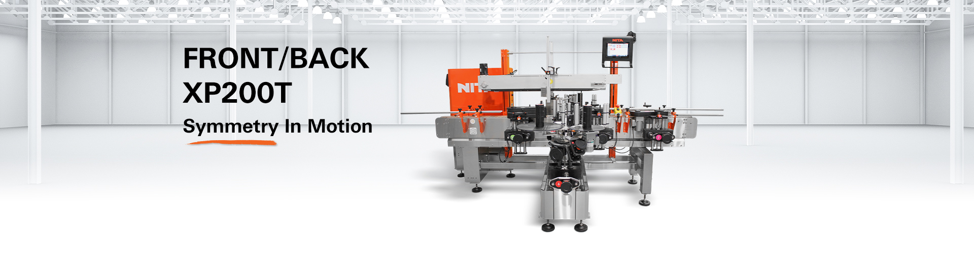 Label Machine Nita XP200T Front and Back Labeling